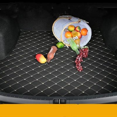 大众新朗逸puls宝来速腾捷达探岳专用皮革后备箱垫子尾箱垫批发