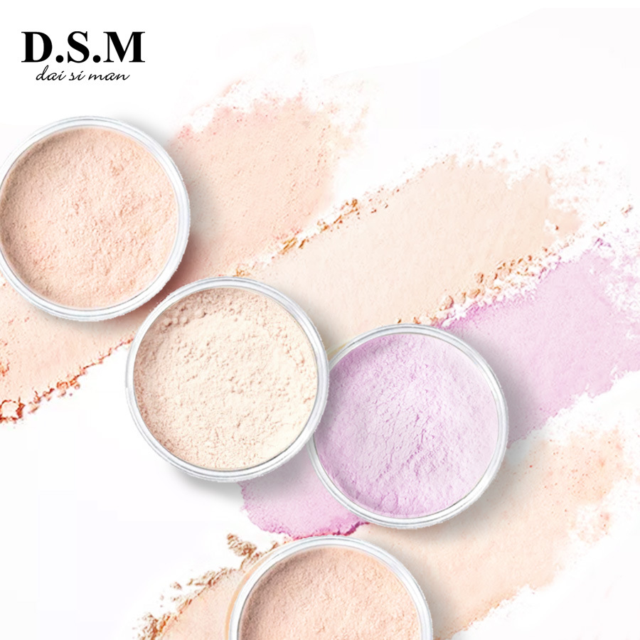 Daisy Man mineral Loose powder Powder Hold powder Matte Lasting ventilation Oil control Concealer skin whitening Can OEM/ODM