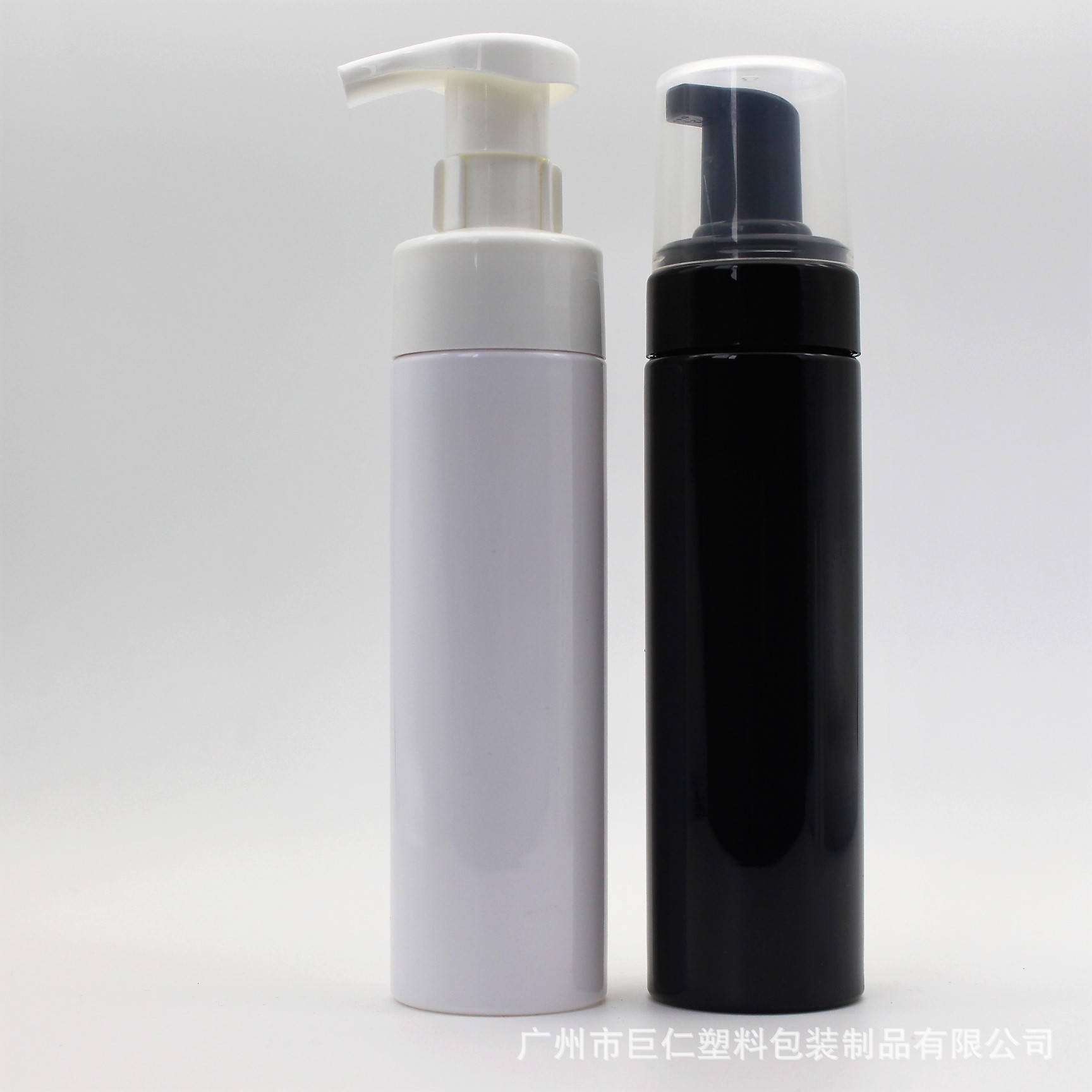 200ml塑料瓶泡沫瓶洁面摩丝瓶43牙泡沫泵白色现货瓶供应韩国日本