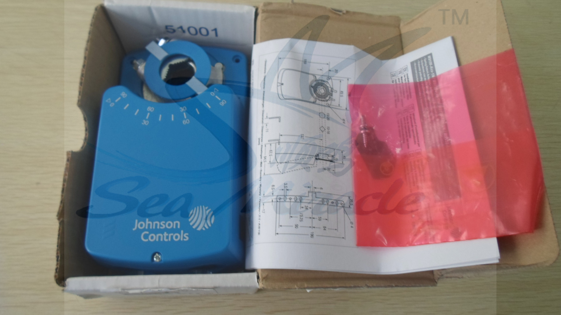 江森 M9109-GGC-4 非弹簧复位驱动器 9Nm电动执行器 江森