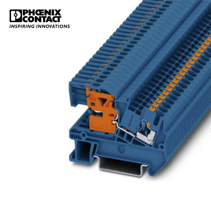 菲尼克斯 接线端子N型分断端子2,5平方直插式连接凤凰端子PTN 2,5