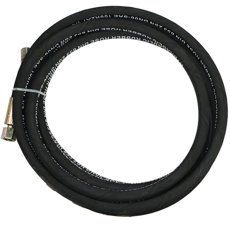 适用各种黄油机胶管14*1螺纹接头高压油管气动注油器黄油枪专用