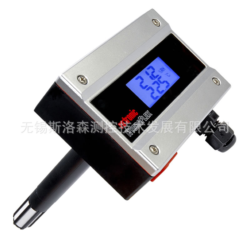 ROTRONIC显示型 HF120-FB1XD1XX 管道式温湿度变送器温湿度传感器