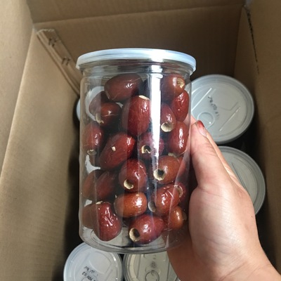 易拉罐裝烘焙凍幹脆棗 非油炸凍幹棗 壹罐100克健康無核空心脆棗