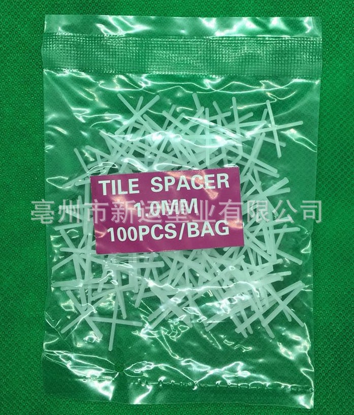 供应透明定位瓷砖十字架,贴砖十字架1.0MM，纯原料制作