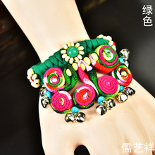 批发秋季地摊货源热卖展销会赶集早市手工产品布艺手链手工手链配