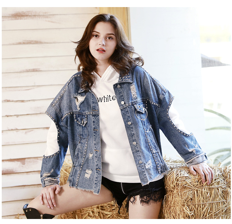 Blouson femme CARTE DES POISSONS en Cow-boy - Ref 3322033 Image 36