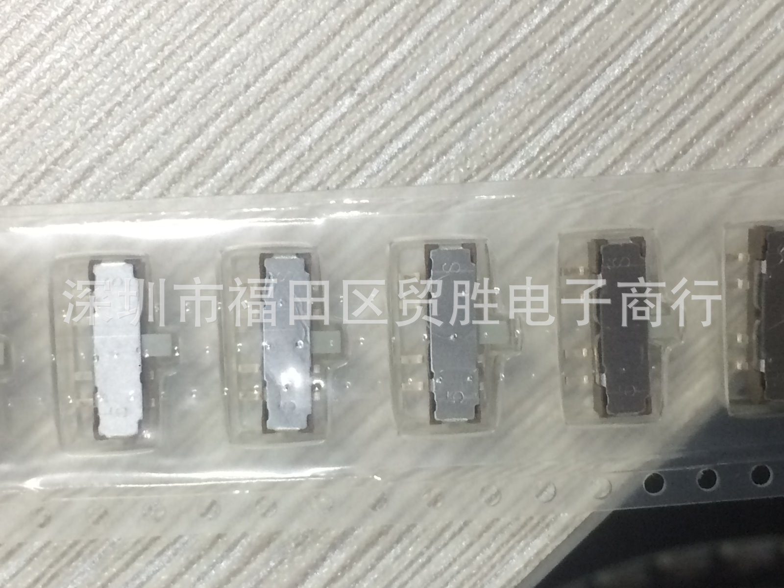 日本ALPS SSSS212301 微型贴片拨动开关4脚3档 侧拨滑动开关