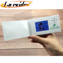 视频名片贺卡2.4寸LCD拜访名片印刷广告卡音频传单纪念册电子名片