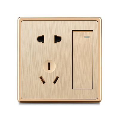 Domestic Switches[ 3D wire drawing]Paint 86 Wall switch socket panel Pentapore Abalone socket
