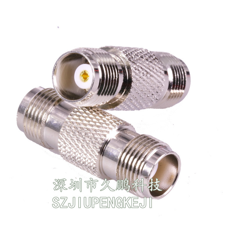 射频转接头 TNC母头外螺内孔转TNC换头TNC延长对接头 TNC母直通头