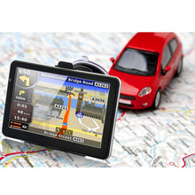 7寸GPS導航儀 汽車貨車便攜式車載gps導航定位電子狗測速外貿熱銷
