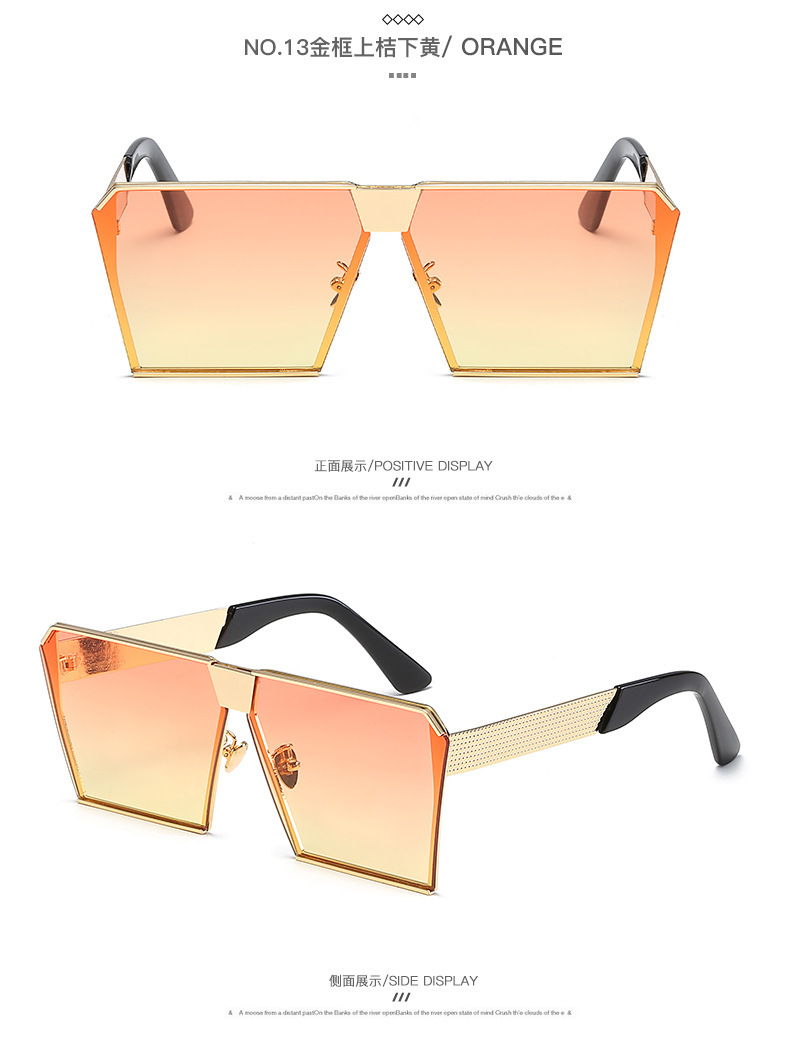 Lunettes de soleil YIHUA en Métal - Ref 3367211 Image 23