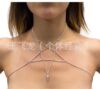 European and American hot -selling body chain body chains by75 personalized pentagram rivet necklace foreign trade dedicated supply