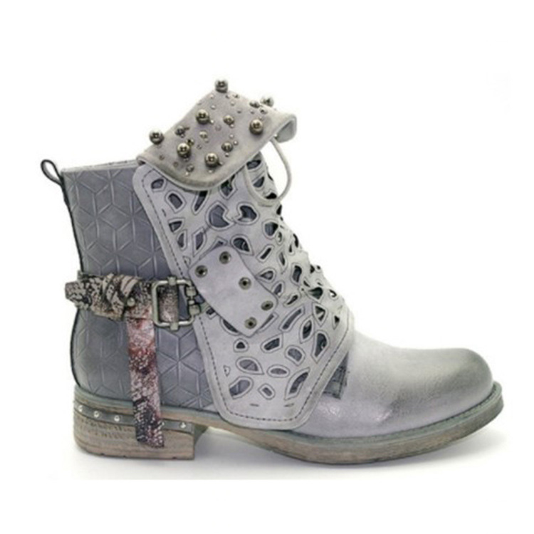 Bottes femme en PU artificiel - Ref 3355371 Image 11