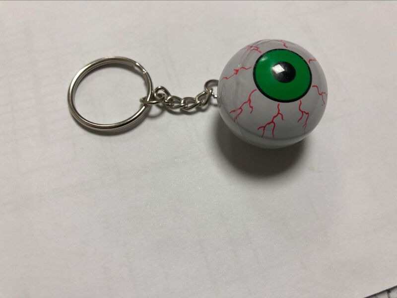 Eyeball Keychain Ball Keychain Gift Keychain 28 MM