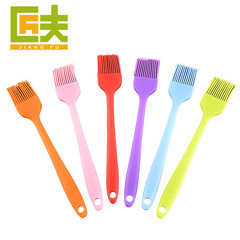 Cross-border small number silicone all-in-one barbecue brush, kitchen seasoning brush silicone food brush pancake barbecue meat oil brush