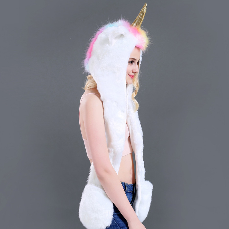 Costume Lumineux Led imitation fourrure Licorne - Ref 3425494 Image 4