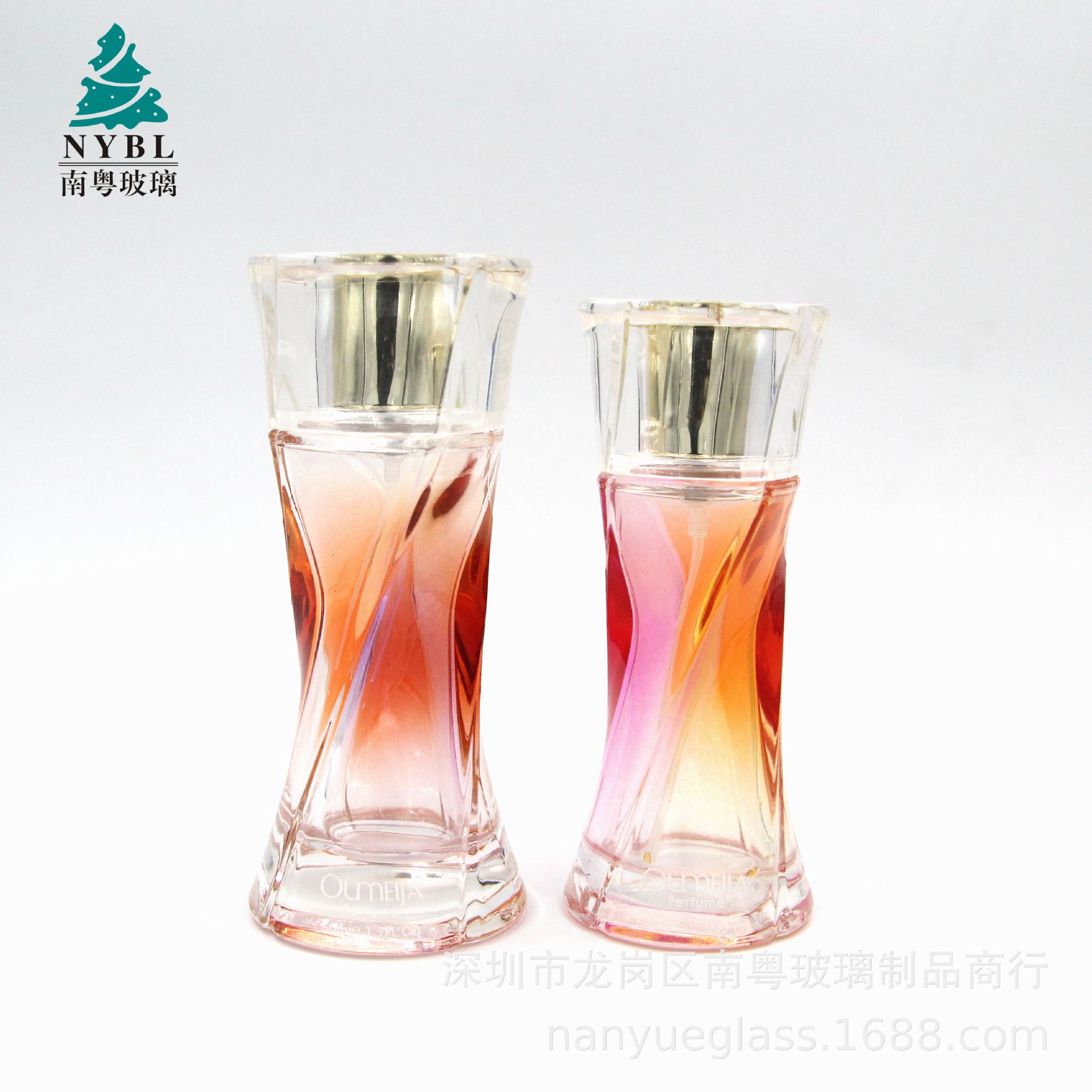 女士香水瓶50ml30ml喷雾女士香水瓶30ml50ml