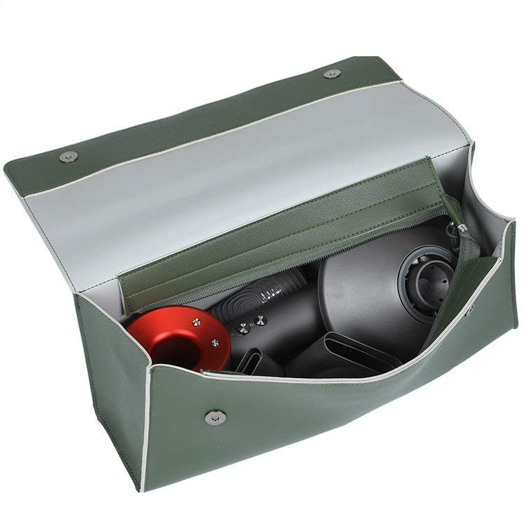 皮质音响收纳包 数码产品配件包 多功能收纳袋 移动电源包