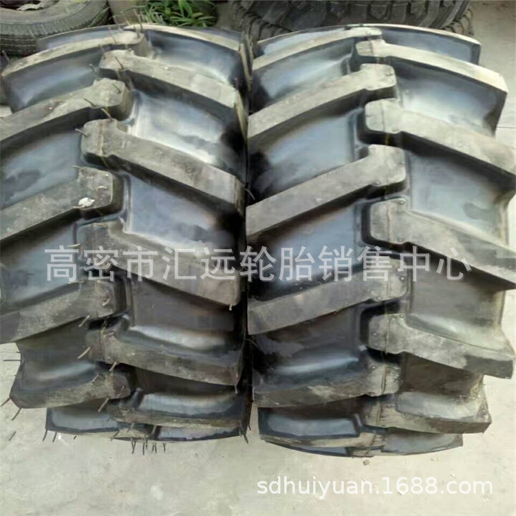 现货批发农用拖拉机13.6-16加密人字大棚王农用轮胎