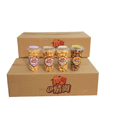 A generation of fat[Small mood]Caramel Ball Popcorn 25 Barrel *80g Expanded Food Casual snacks