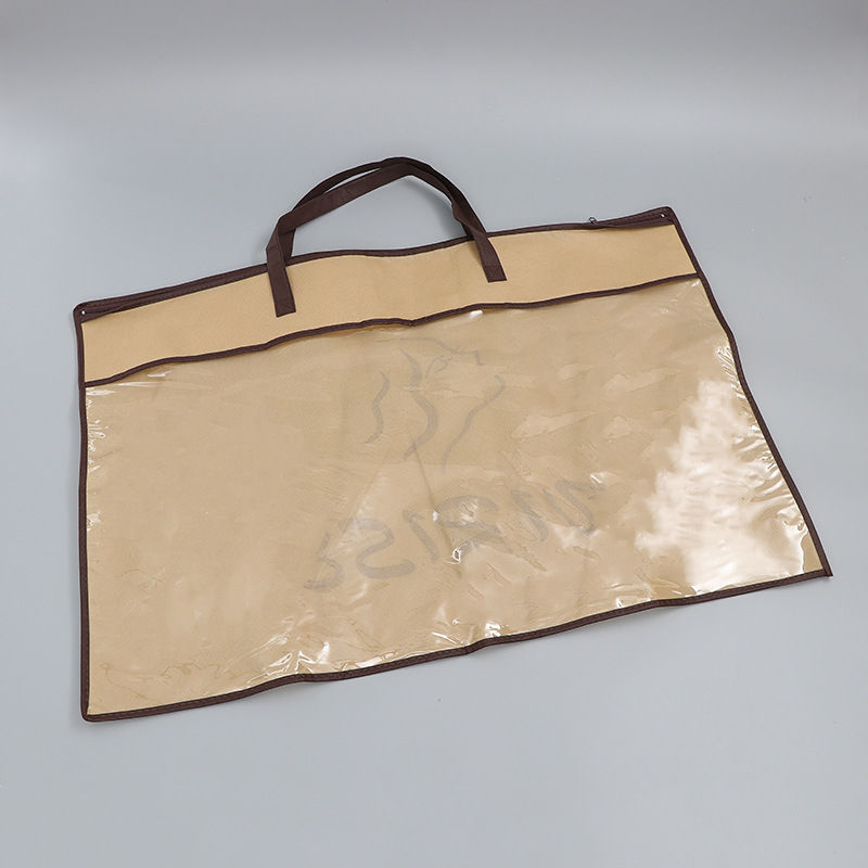 批发 环保无纺布热压拉链袋 通用服装购物礼品袋 专业定制