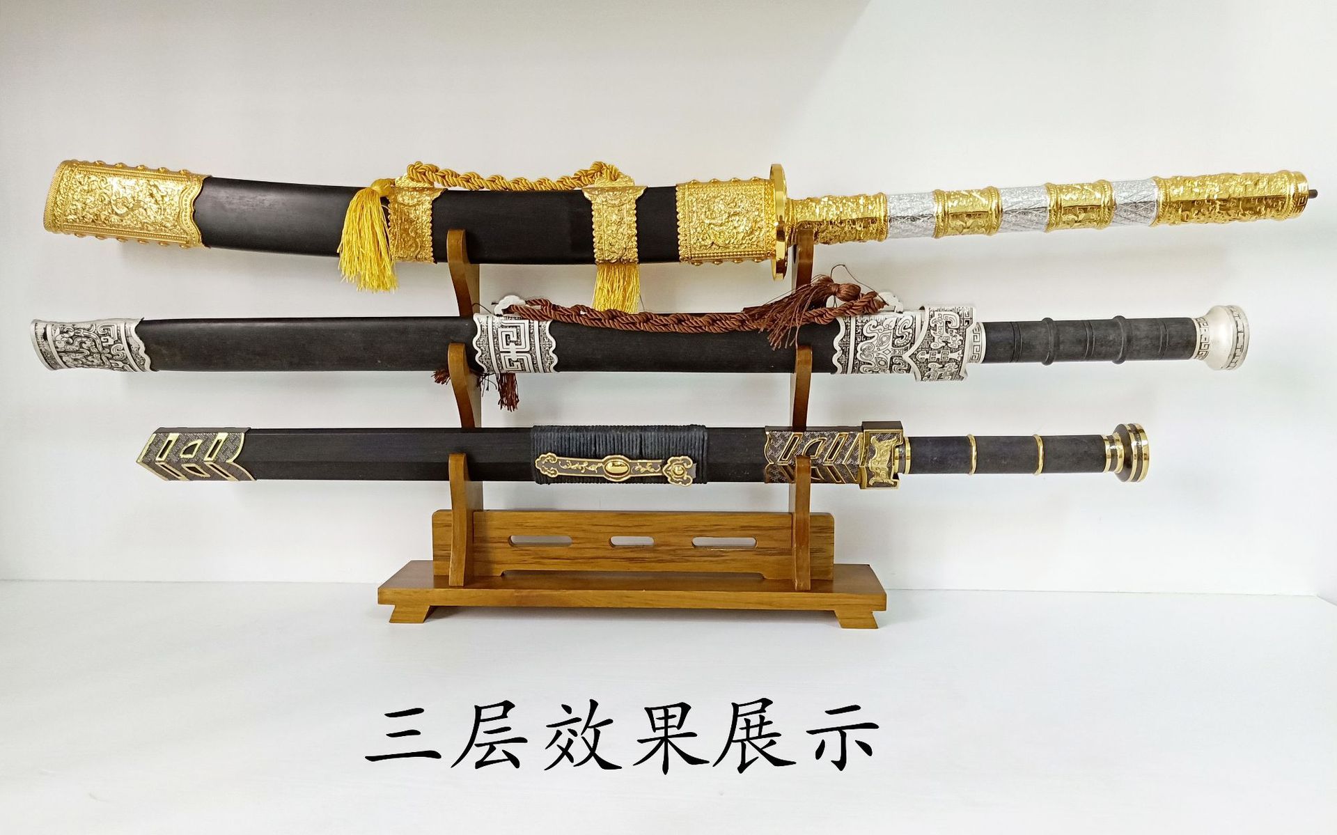实木龙泉剑座刀剑架 家居摆放武士刀架 剑架笛子架箫架戒尺架批发-阿里巴巴