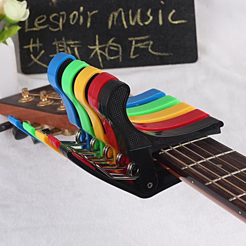 Big hand ABS acoustic guitar capo, classical folk electric guitar universal capo, plastic rising capo