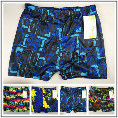 disposable swimming trunks 2020 new pattern Flower pants fashion Flat angle printing swimming trunks Large man bathing trunks wholesale