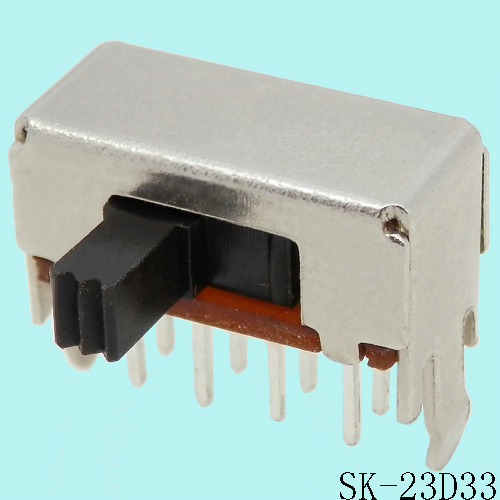 MSS MSK微型贴片横直柄2/3/4档直流推拔滑动波段档位拨动开关