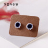 Ceramics, cute earrings, simple and elegant design, internet celebrity, wholesale