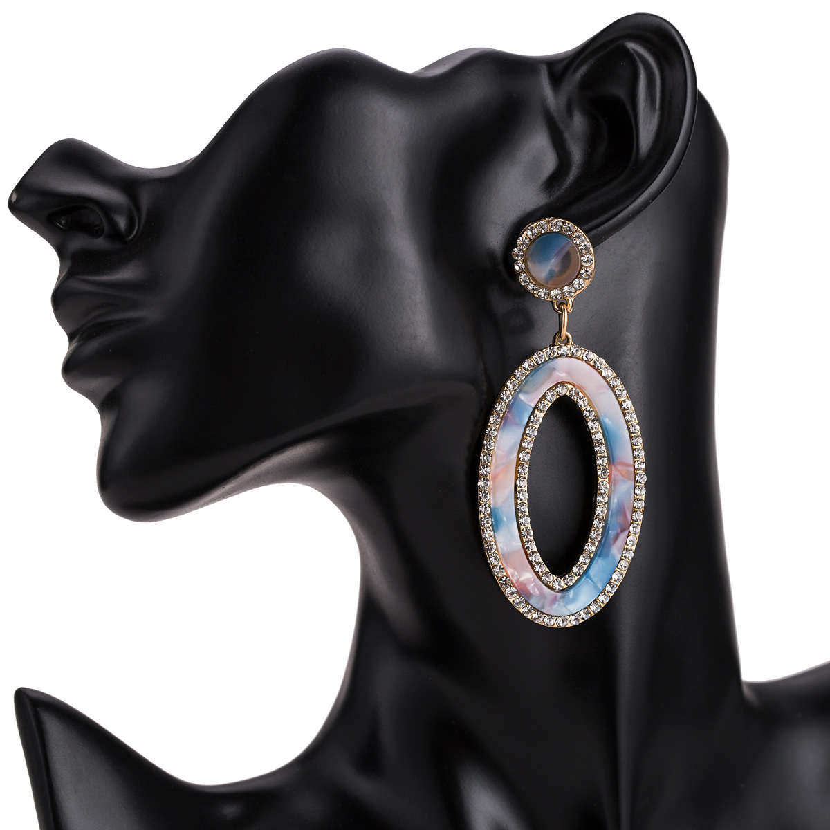 Alloy Fashion Geometric earring(red) NHJE1630-red