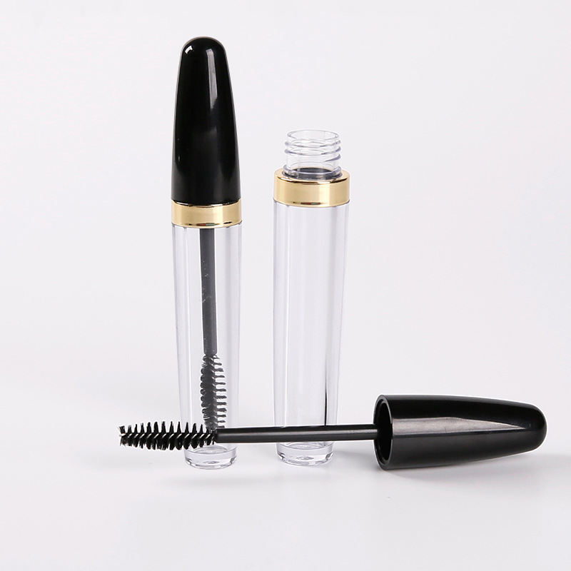 专业定制高档环保化妆品包装唇彩管 精致时尚透明塑料睫毛管