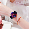 Fashionable trend watch, quartz magnetic starry sky, new collection, internet celebrity, Korean style