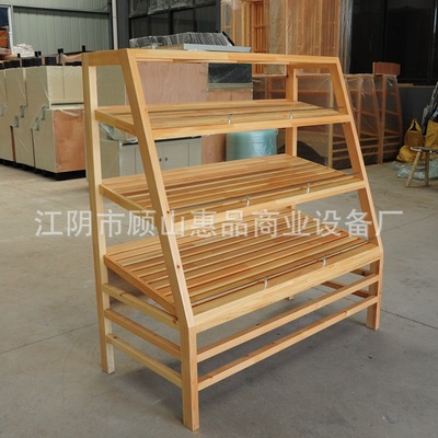 特价现货厂家批发超市货架木质展柜货架展示架甜点面包展柜