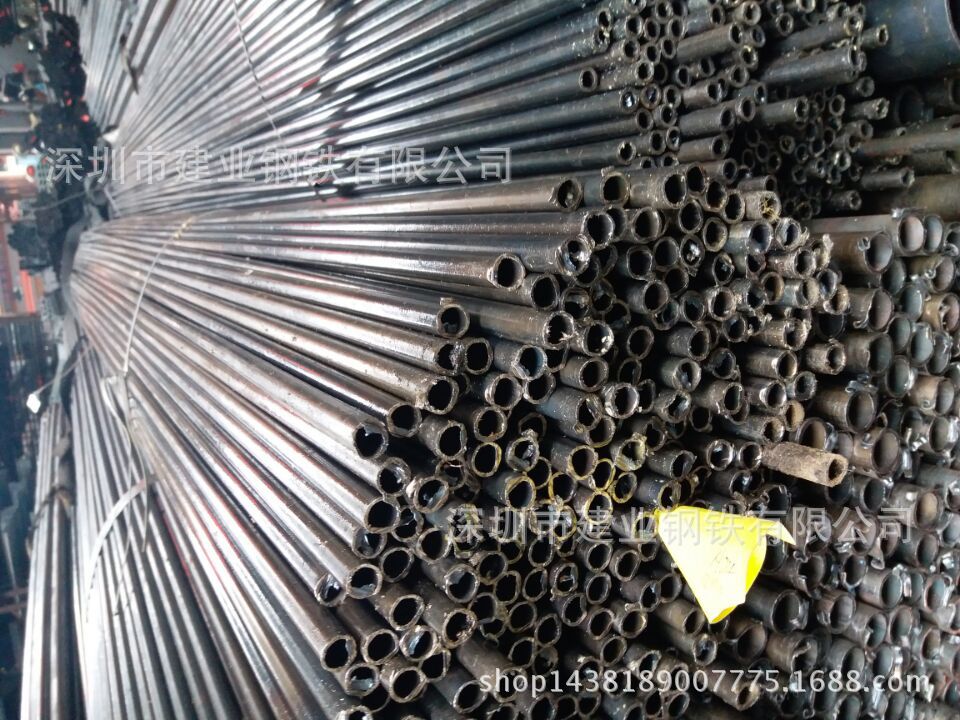 珠海供应小口径铁管圆管6*1.0非标铁管能弯家具铁管白皮方管