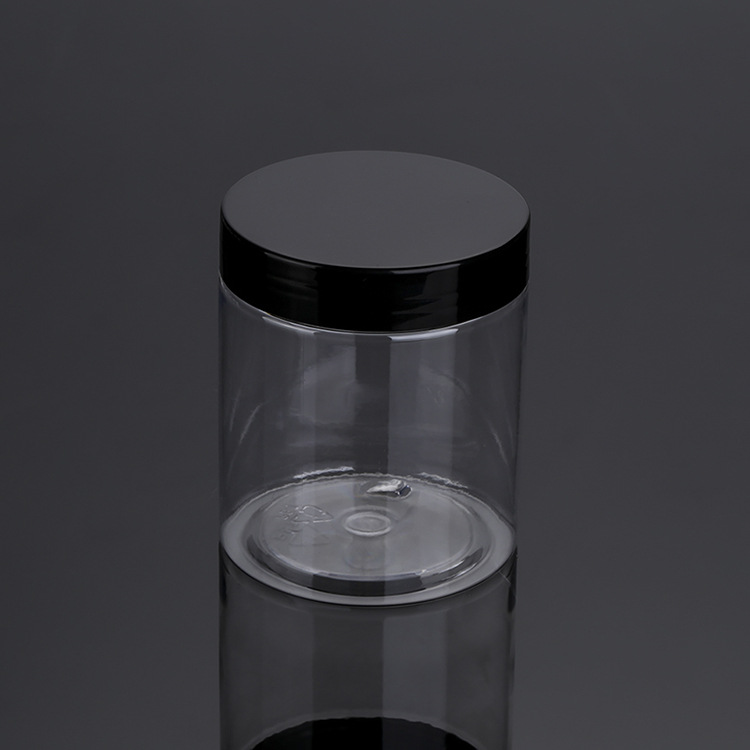 250克 细长型 广口塑料瓶 PET 透明 膏霜罐 食品瓶 大口瓶