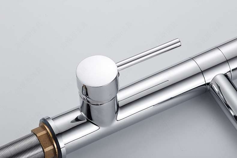 Haimingsi Spring high-end kitchen faucet, pull-out sink, vegetable washing faucet, dual water outlet for cold and hot water, 9125 undefined
