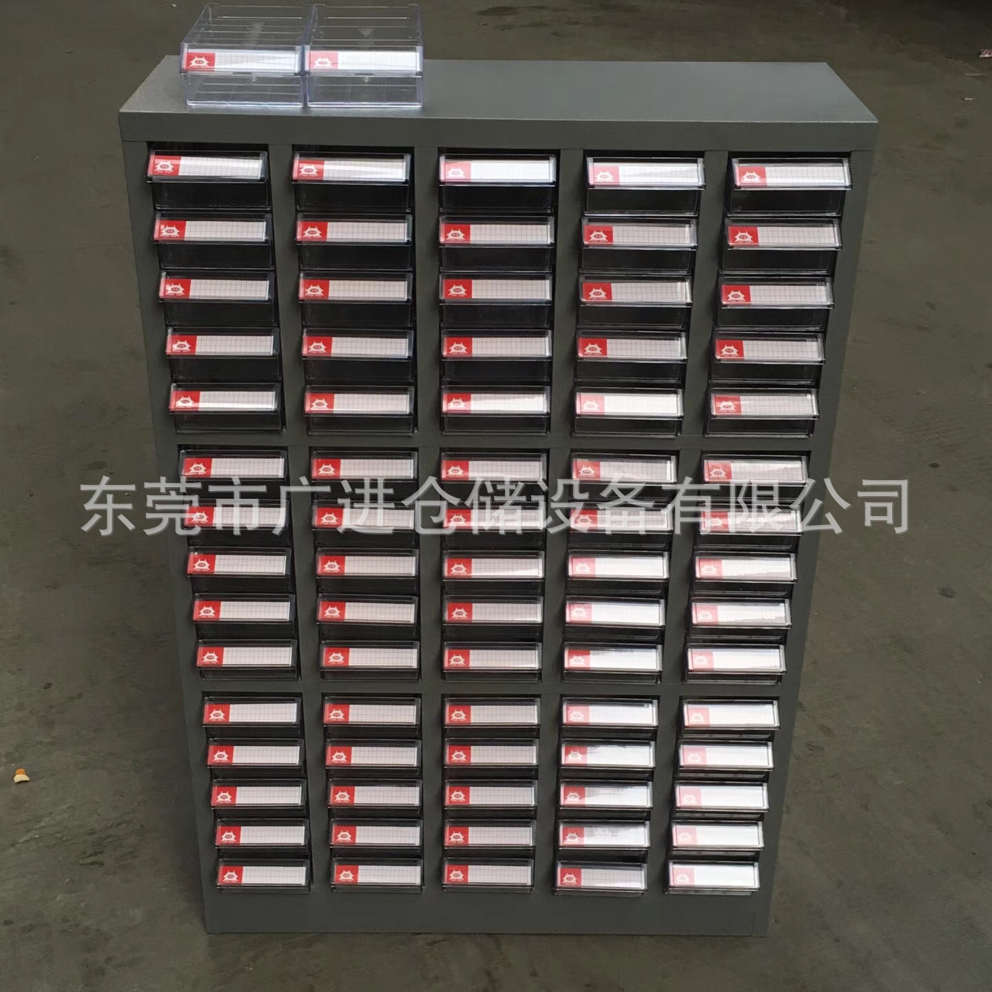 加厚抽屉式塑料盒零件柜 螺丝小零件工具整理收纳抽屉柜