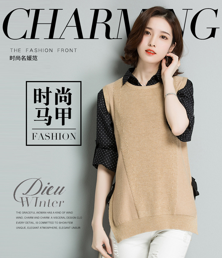 Gilet femme en Tricot - Ref 3317260 Image 6