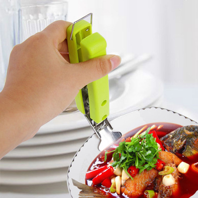 防烫夹碗器防滑取碗夹子家用防烫砂锅夹厨房用品抓盘子器夹碗碟器|ru