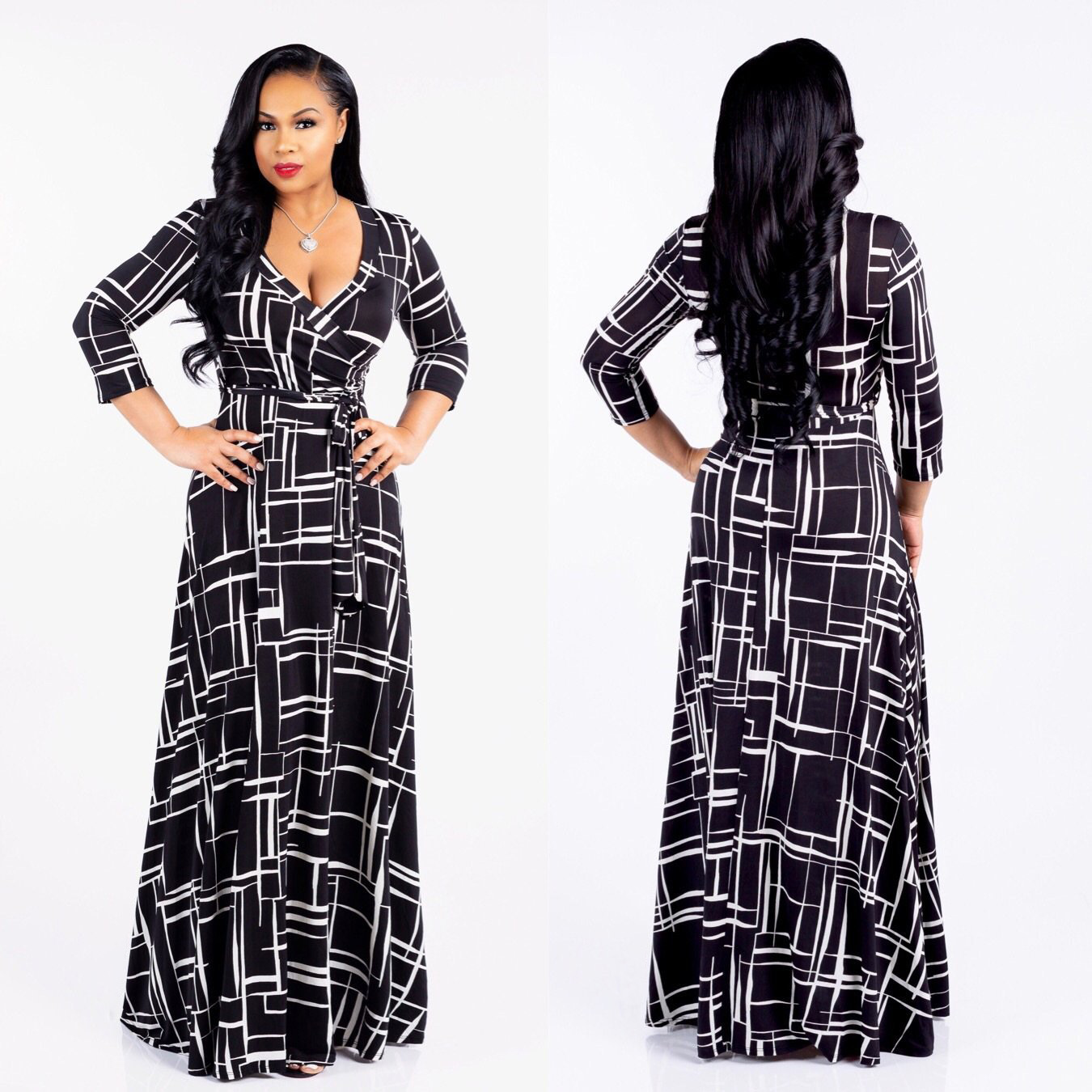 Robe femme HAOOHU en Fibre de polyester - Ref 3328530 Image 5