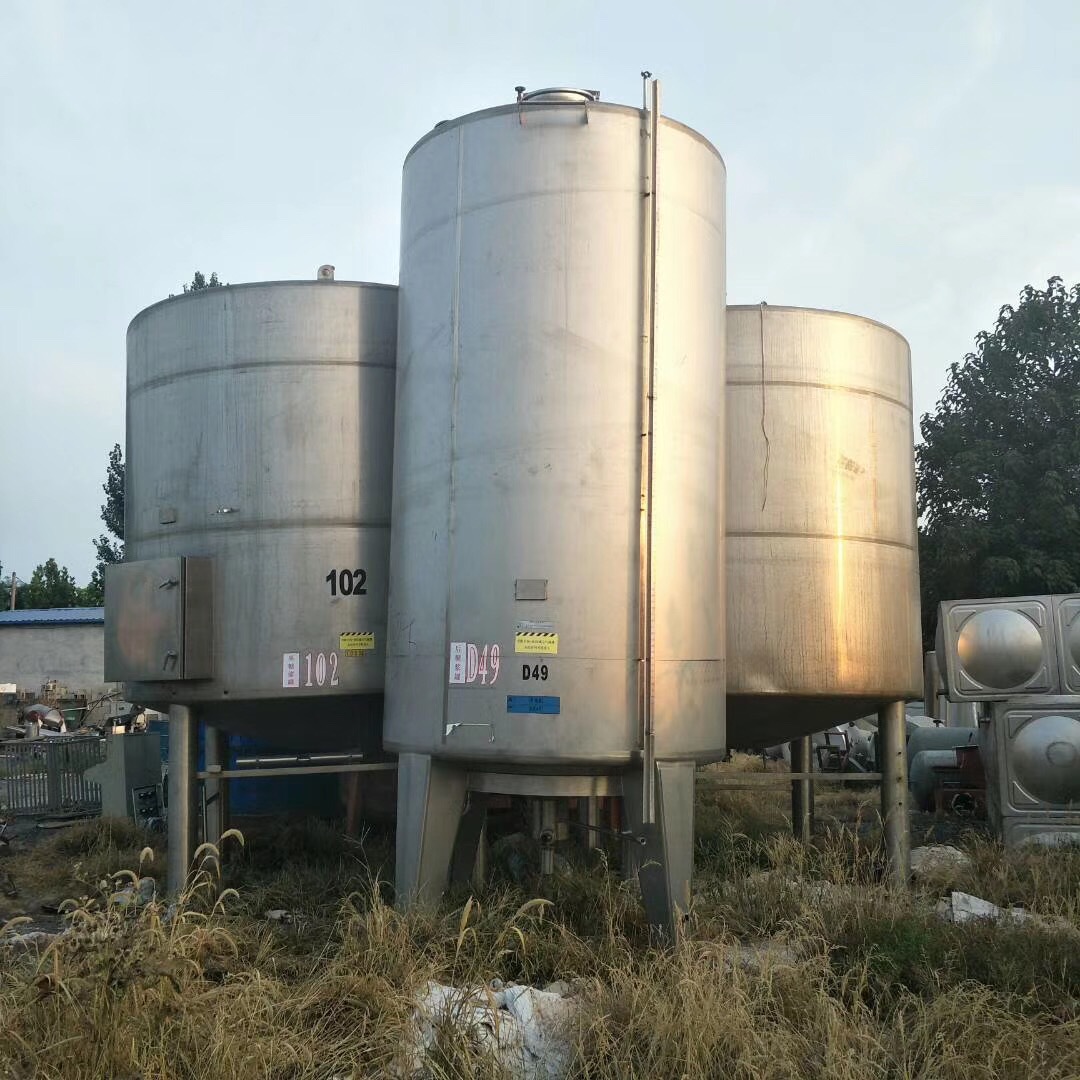 二手不锈钢储罐，二手酒罐二手50立方储罐食品级304不锈钢罐316罐