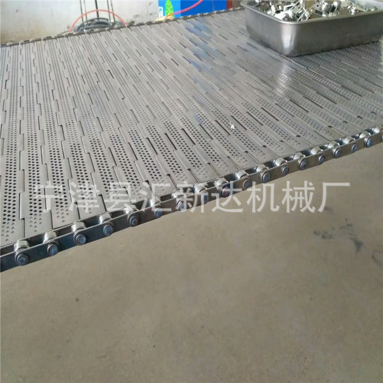 廠家直銷板式鏈非標傳動鏈板耐高溫鏈板304不鏽鋼沖孔鏈板