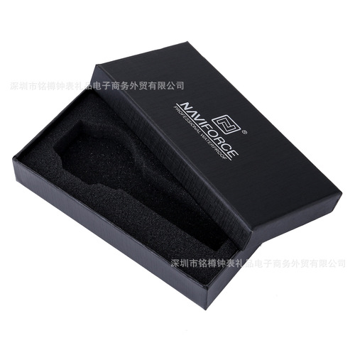NAVIFORCE Lingxiang foreign trade box watch foreign trade box black foreign trade box