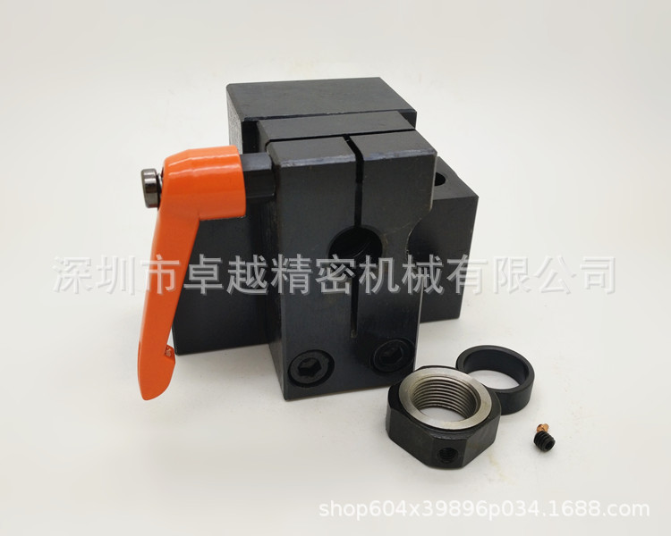 米思米型 MTWZ-S12 方型 30度梯形丝杠支持侧固定支座 丝杠支撑座