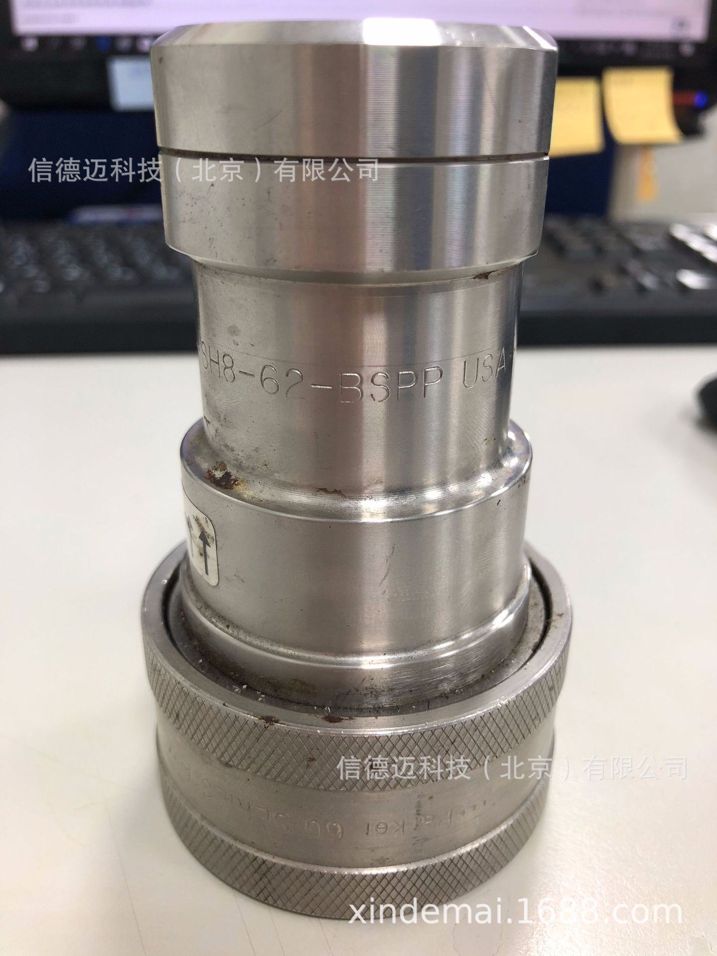 信德迈公司授权分销Parker 不锈钢快速接头 SH8-62-BSPP