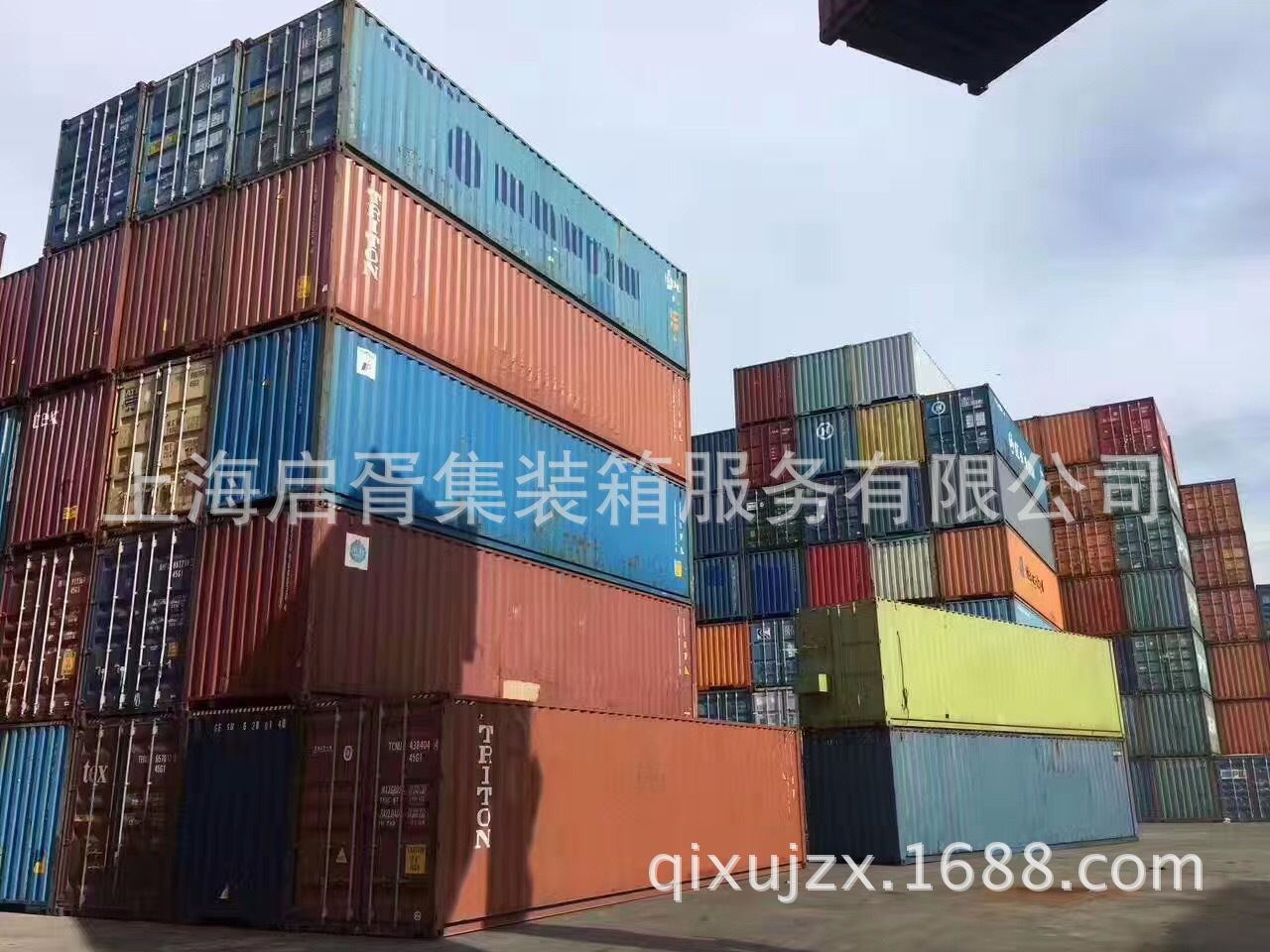 上海宝山现货出售12米高箱，40HQ,旧集装箱海运soc箱，铁路箱|ru