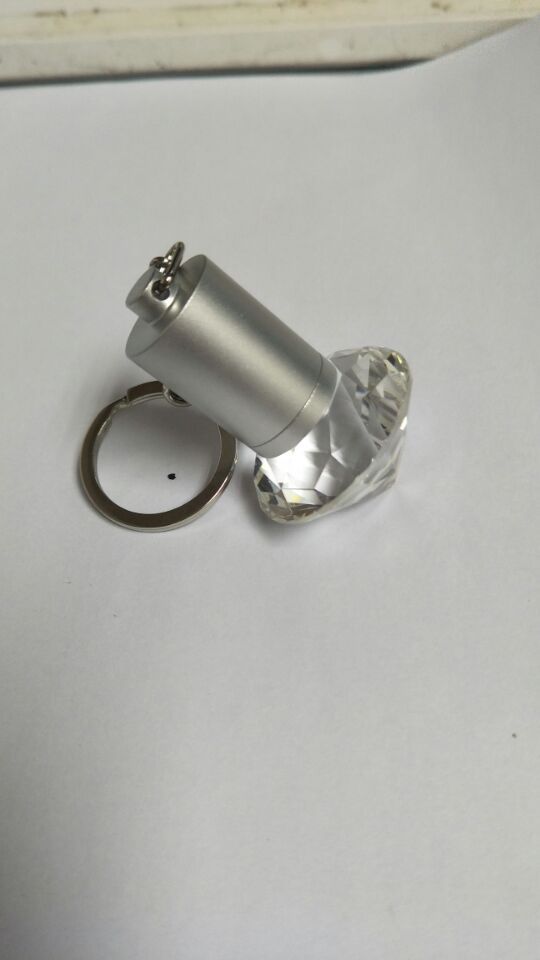 新款鑽石水晶金屬U盤外殼 歡迎咨詢定制